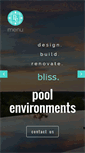 Mobile Screenshot of poolenvironments.com